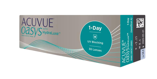 Acuvue Oasys® Hydraluxe Daily (30 Pack)