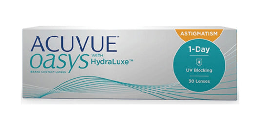 ACUVUE® OASYS with HydraLuxe® for Astigmatism 30 Pack