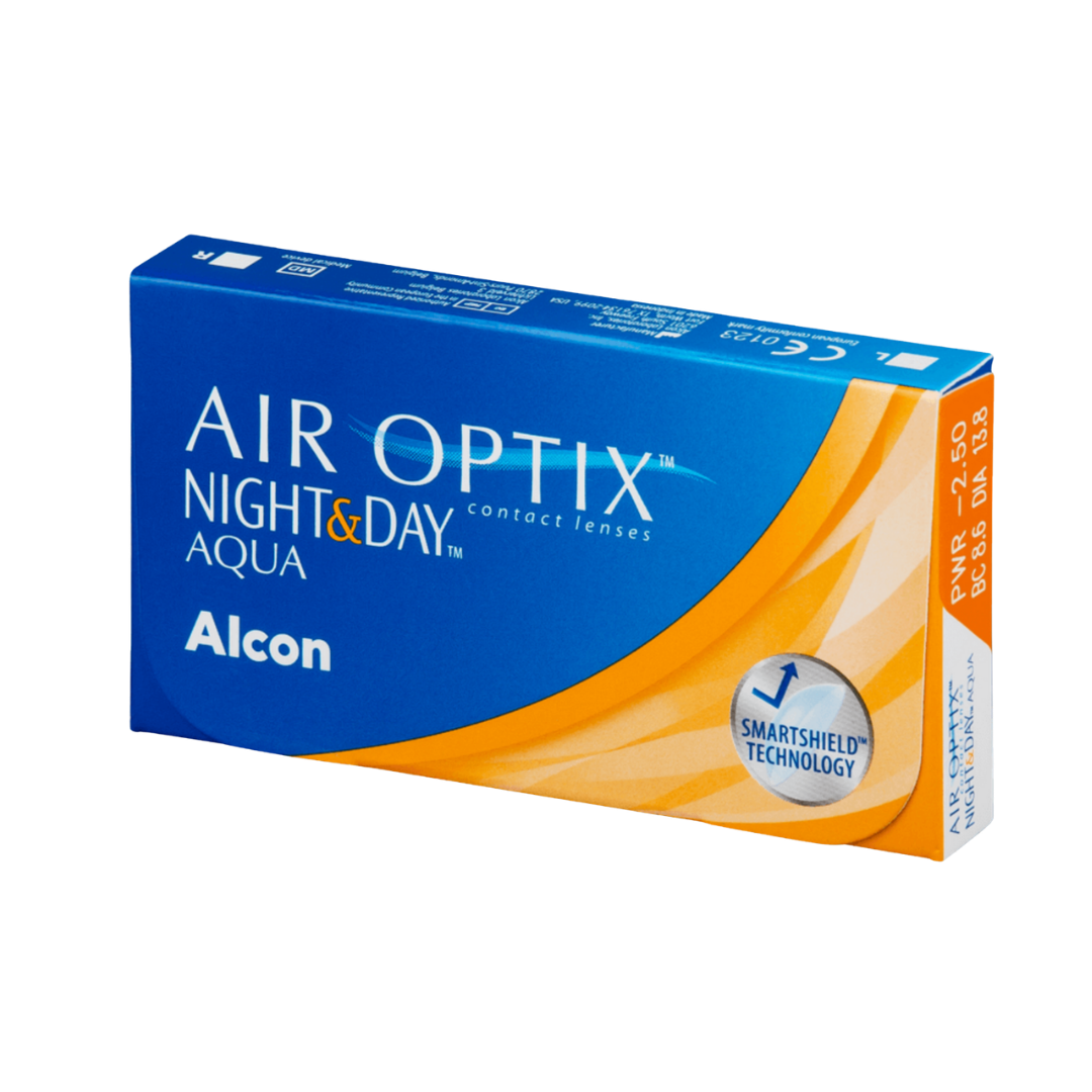 Alcon® Air Optix Night & Day Aqua Monthly | 6-Pack