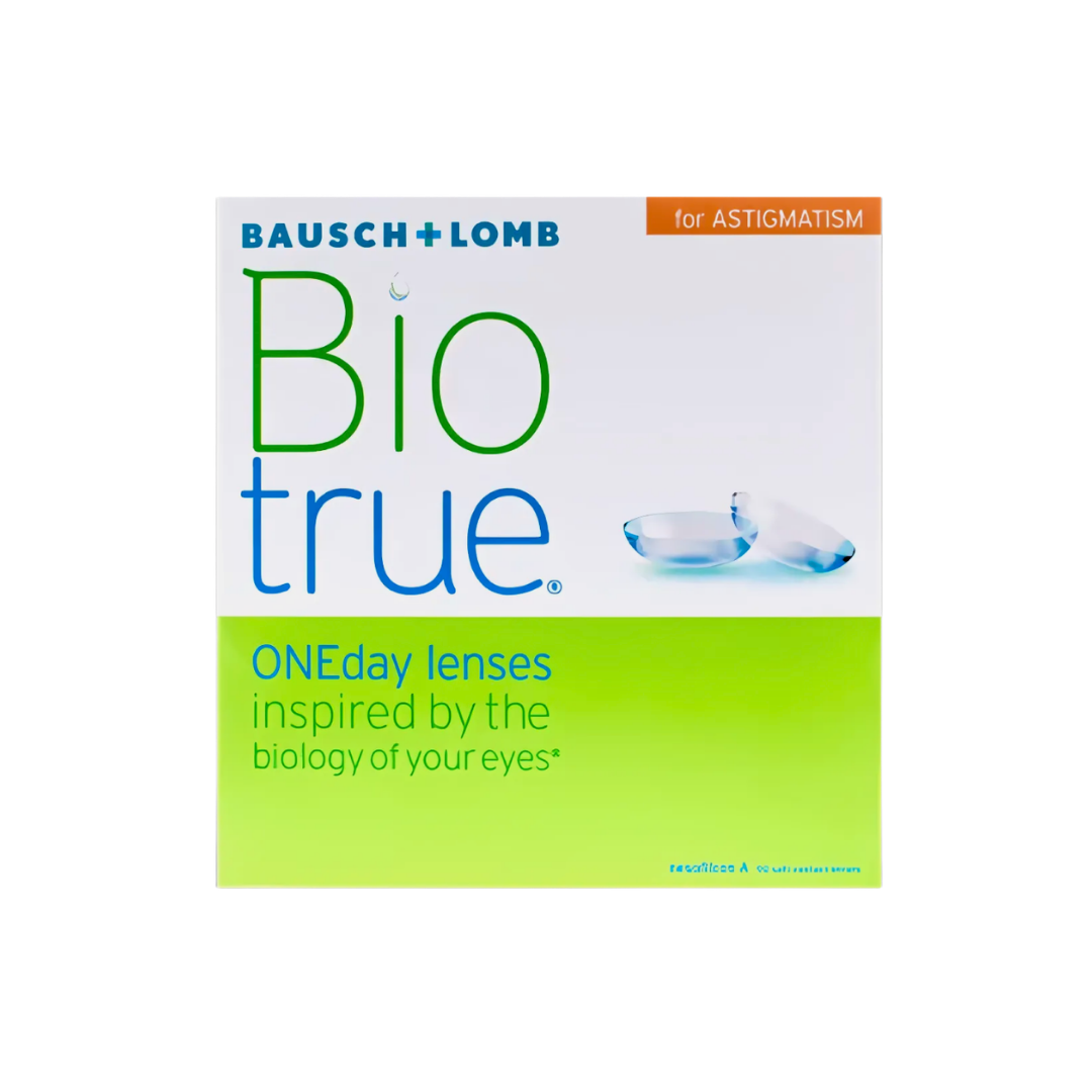 Bausch + Lomb® Biotrue® ONEday for Astigmatism | 90-Pack
