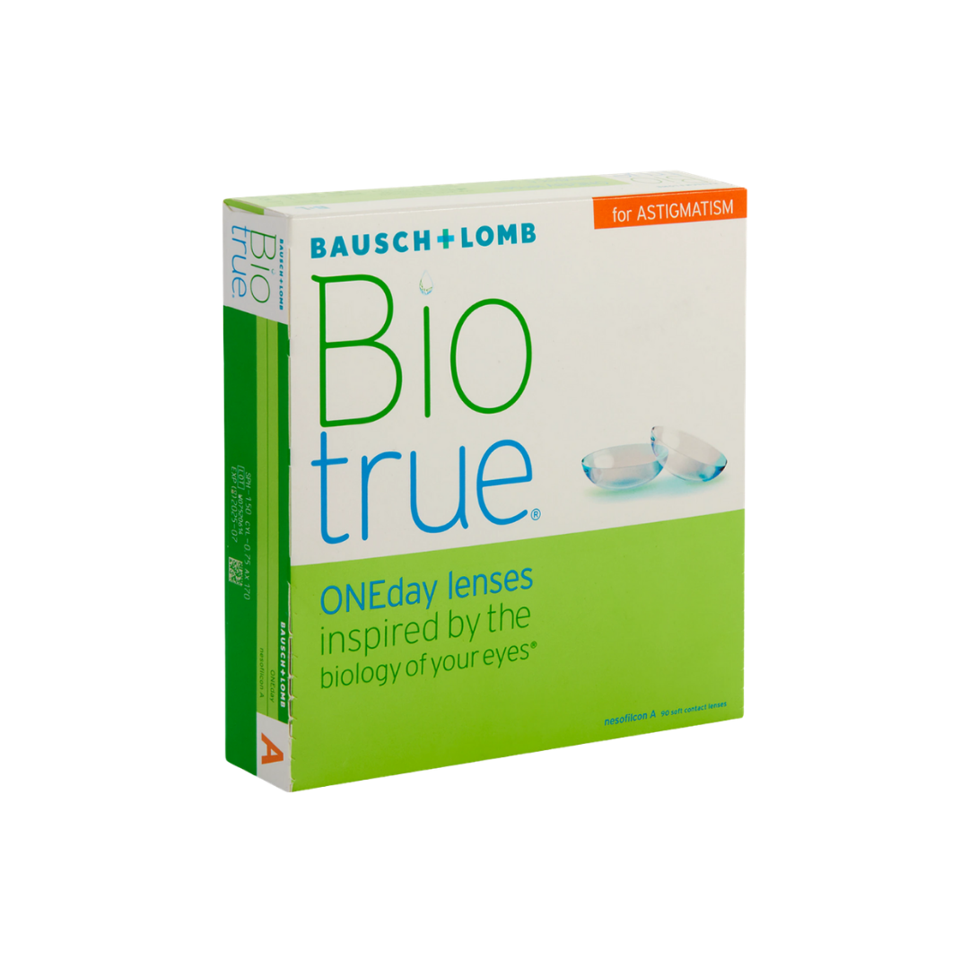 Bausch + Lomb® Biotrue® ONEday for Astigmatism | 90-Pack